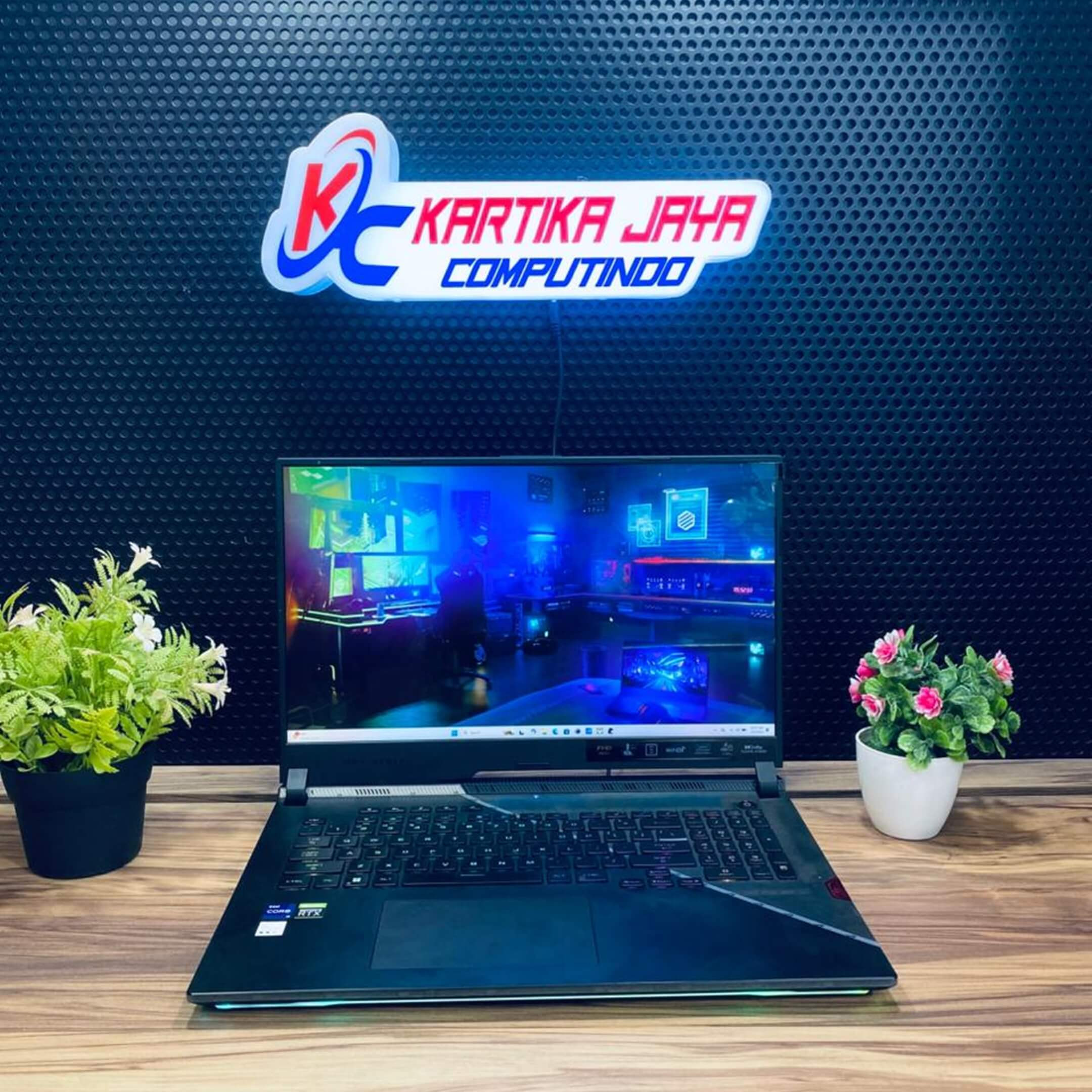 ASUS ROG STRIX G733ZM CORE I9 VGA RTX RAM 8 SSD 2ND MURAH 